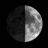 Moon age: 8 days, 18 hours, 24 minutes,62%