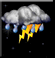 Light thunderstorm, ,  